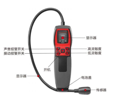 可燃?xì)鈾z漏儀（美國里奇）-8800V