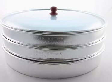 谷物筛子 孔径6、5、4、3.5、3、2.5、2、1.5、1+盖底 (1套)Φ220mm