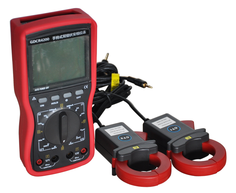 手持式双钳伏安相位表GDCR4200