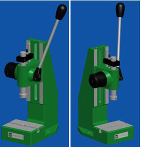 齿轮齿条式精密手动压力机XJ15-MPRP-3R