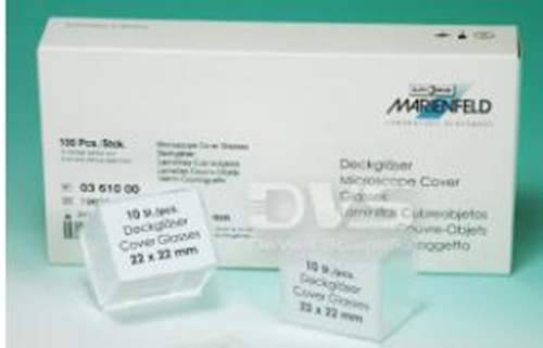 MARIENFELD血球計數板蓋玻片（盒）AP-0350000