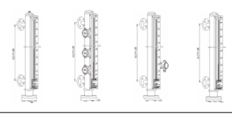 磁翻柱液位计/氨水罐液位计DF-UHZ-XHC810LB25A1R1-2800