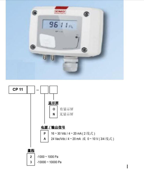 微差压变送器KM12-CP112-AO