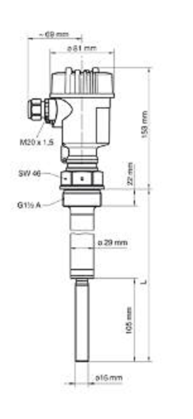 振动料位开关VG12-VEGAVIBS61.EXX2RD