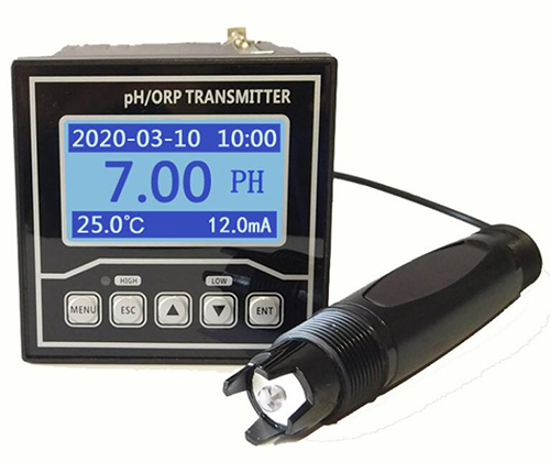 在线工业PH计（塑壳）东方化玻YH25-PH-501-PT 