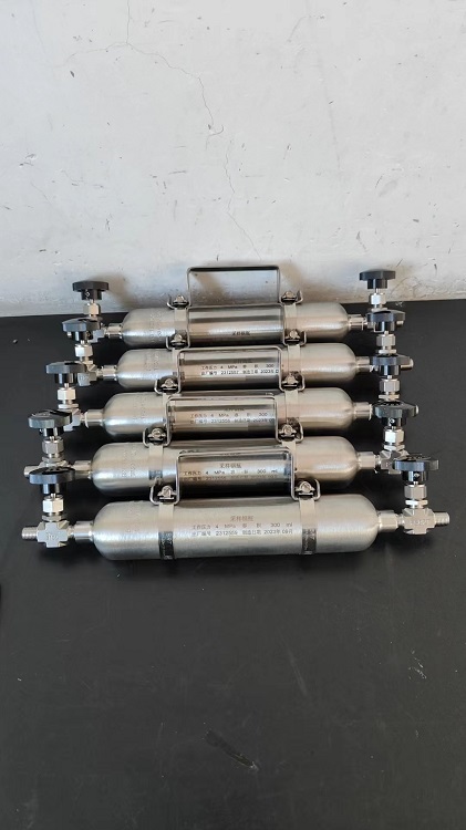 取样钢瓶500mL（中西器材）（可替代美国浩克HOKE取样钢瓶，不含压力表，压力表三通，减压调节阀）M106027