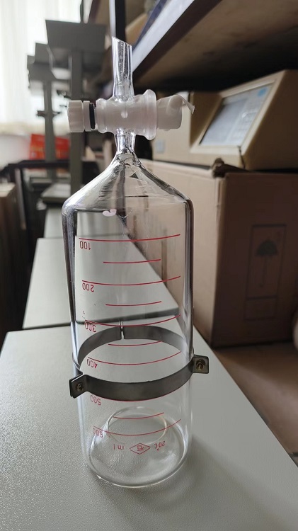 自動萃取器 配件 玻璃漏斗瓶（帶四氟乙烯活塞）