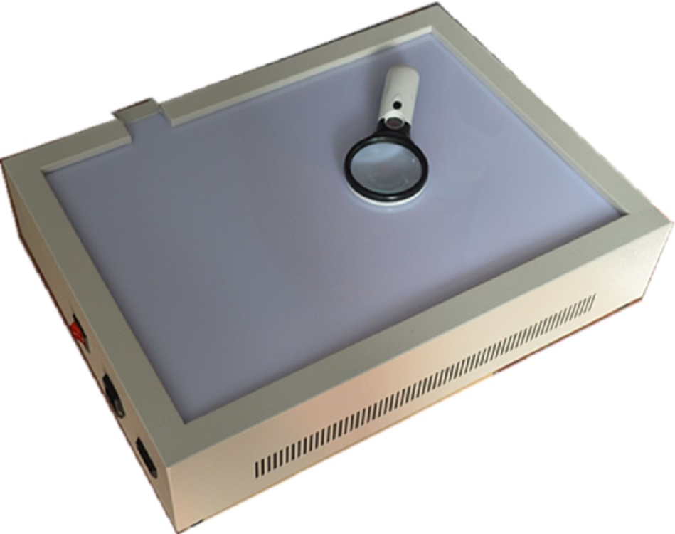 种子净度工作台（台面简易款，附加手持带灯放大镜）（中西器材）M343731