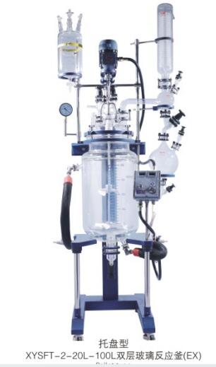 双层玻璃反应釜托盘型ZZY3-XYSFT-10L