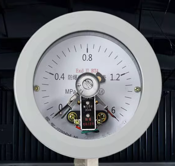 爆电接点压力表（0.4MPa）YTX-100B