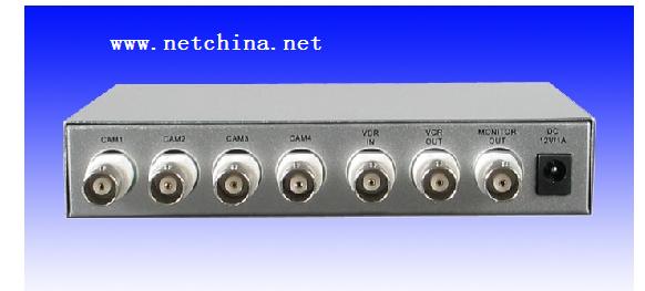 四路实时彩色画面分割器GY22-YK-TG04S